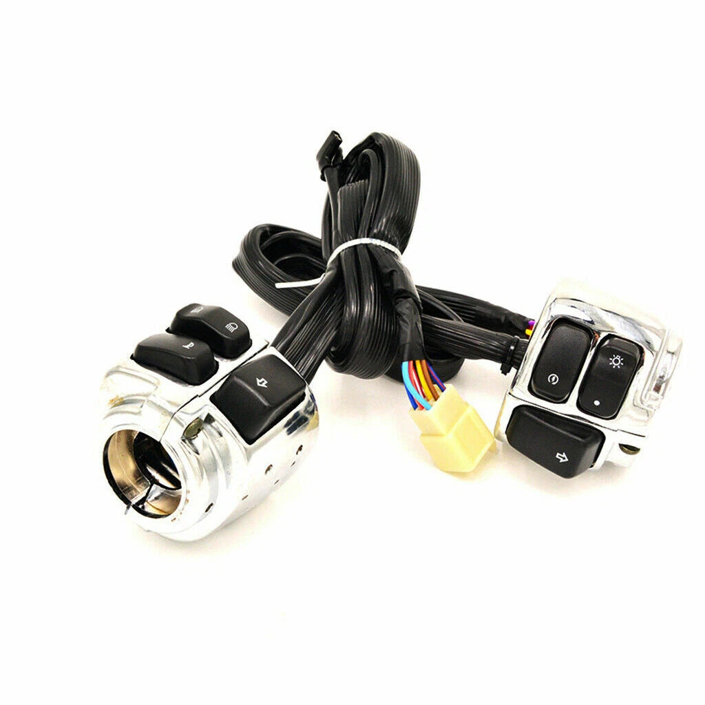 1''25mm Motorcycle Handlebar Control Switch For Harley Sportster Softail V-Rod