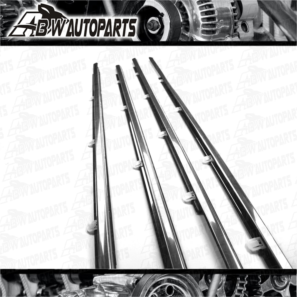 4pc Weather Strip Outside Window Moulding Trim Seal Belt for Honda Accord 08-12