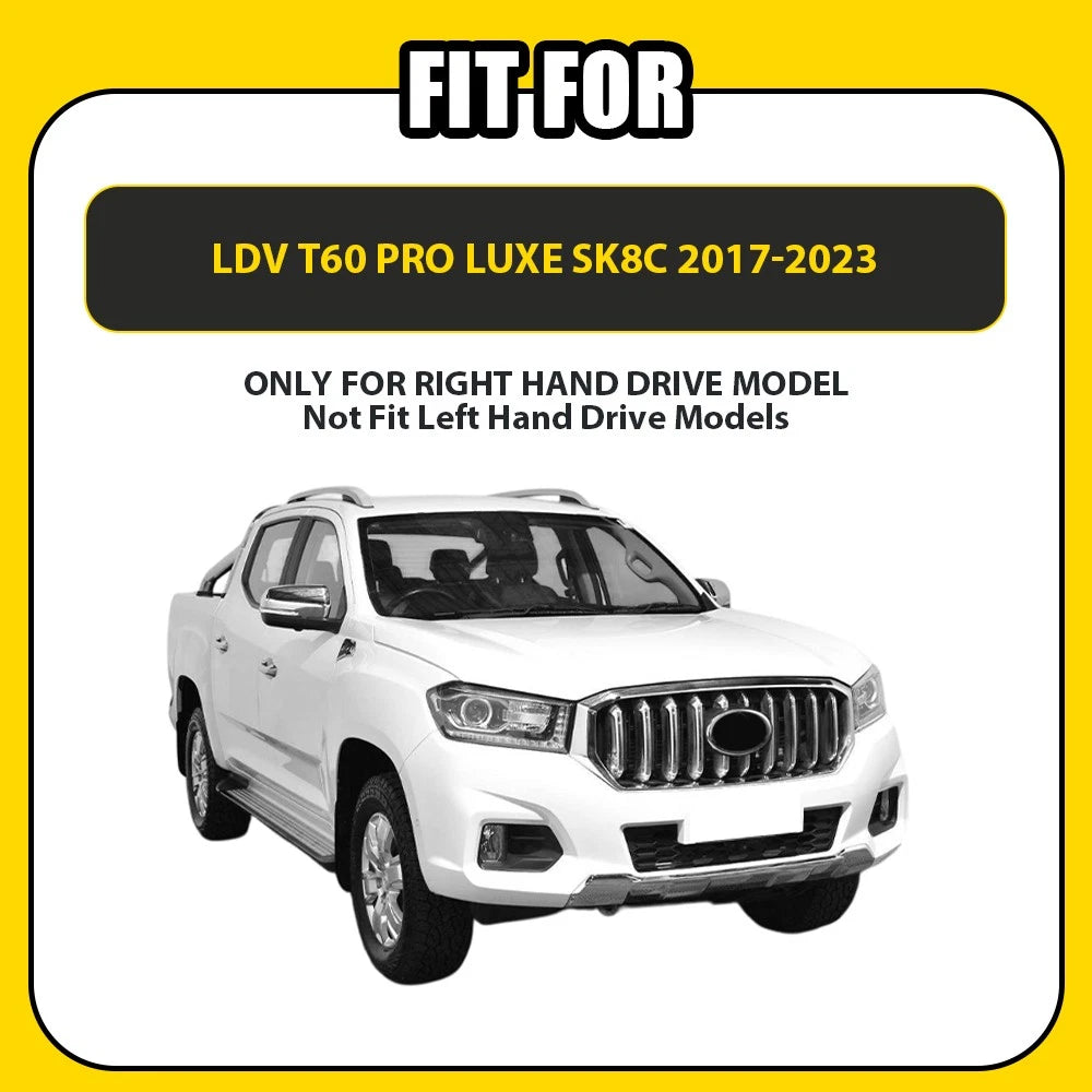 Non-Slip Dash Mat Suitable For LDV T60 PRO LUXE SK8C For All Models 2017-2023 A