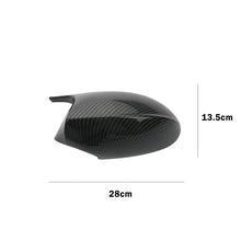 Load image into Gallery viewer, 2x For BMW E90 E92 E93 PRE-LCI 05-07 Carbon Look Rear View Mirror Cover Cap ST