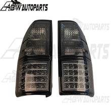 Load image into Gallery viewer, Black Smoked Pair LED Tail lights Fits Toyota Prado 90 Series 1999-2002 LH&amp;RH