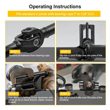 Load image into Gallery viewer, 2x HeavyDuty Universal Joint Puller Press Removal U-Joint Automotive Class 1