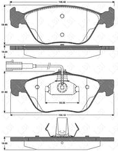 Load image into Gallery viewer, Genuine Roadhouse Front Brake Pads 0589 32 - European Spec