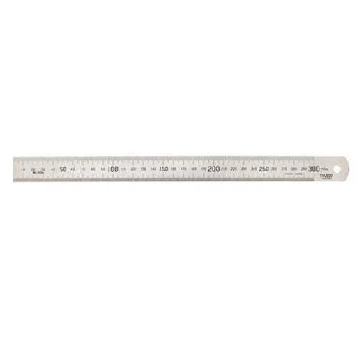 Toledo Stainless Steel Ruler 300mm 300M