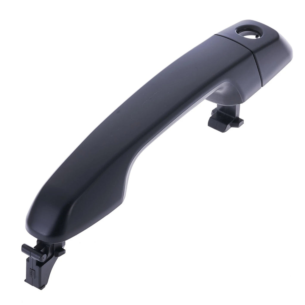 Black Front Right Outer Door Handle W/ Keyhole for Toyota Landcruiser J150 09-23