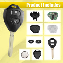 Load image into Gallery viewer, 2x Complete Remote Key Fob To For Toyota HILUX 2009 2010 2011 2012 2013- 2015 G