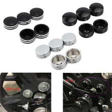 Load image into Gallery viewer, 5X Rear Axle Cover Nut Bolt Caps For Harley Sportster XL1200 883 Softail Touring