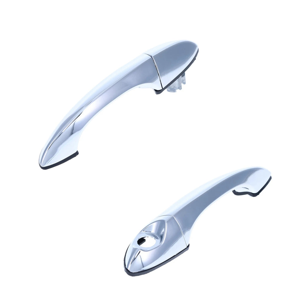 2pc Set Front Left & Right Outer Door Handle Chrome for BMW X5 E53 2000 -07