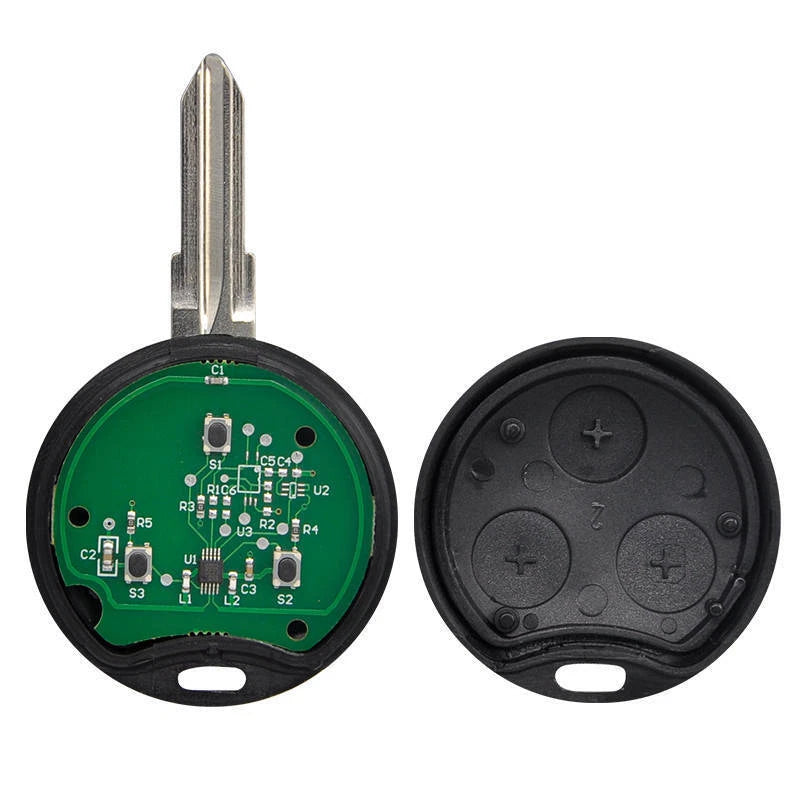 Car radio key remote control 433 MHZ for SMART 450 FORTWO Cabrio City Coupe ST