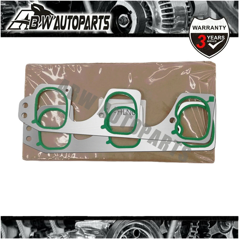 2PCS Inlet/Intake Manifold Gasket For Holden Alloytec Commodore VZ VE WL V6 3.6L