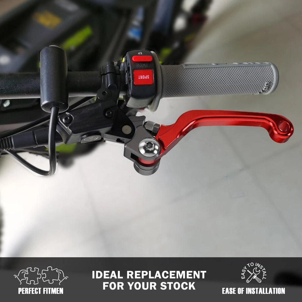 CNC Billet Pivot Short Brake & Clutch Levers For Sur-Ron Light Bee X for Segway