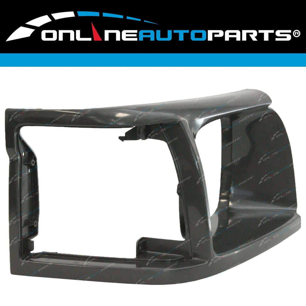 LH+RH Headlight Surround Pair Light Grey for Toyota Hiace Van 1992-1998 L+R Set