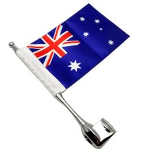 Load image into Gallery viewer, For Honda Goldwing GL1800 Motorcycle Rear Pole AU Australia Flag 2001-2011 ST