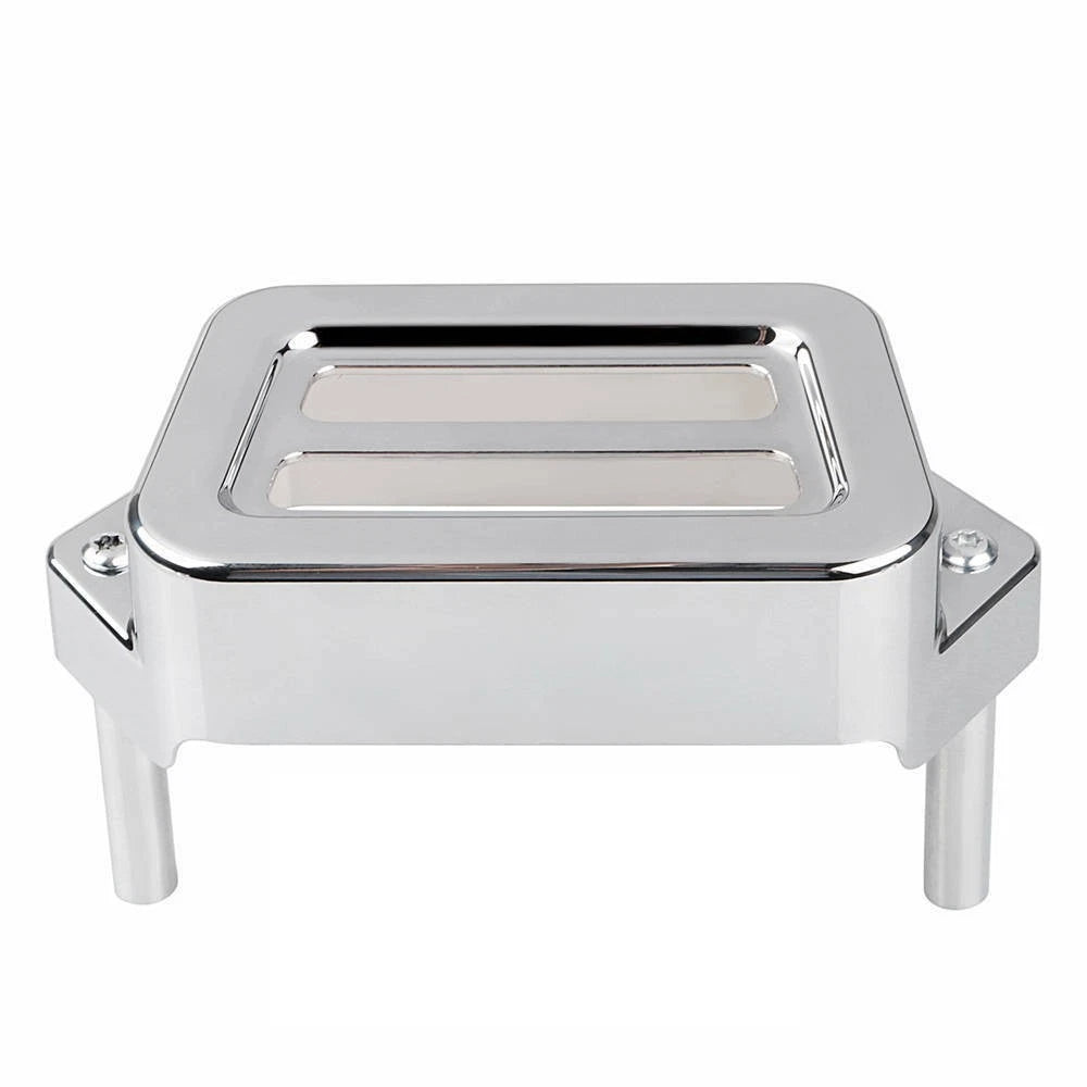 ABS Chrome Voltage Regulator Cover Fairing For Electra Glide Road King Glide ST