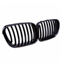 Load image into Gallery viewer, Gloss Black Front Bumper Hood Kidney Grille Grills for BMW X5 E53 2000-2003 ST