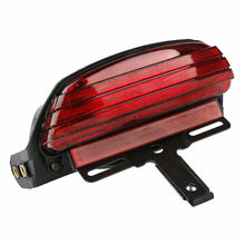 Load image into Gallery viewer, Motorcycle Tri-Bar Rear Fender LED Tail Brake Light For Harley FXST FXSTC Dyna S