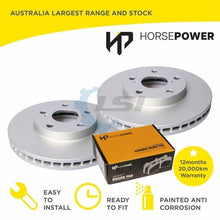 Load image into Gallery viewer, Front Brake Pads and Disc Rotors Set for Toyota AVALON MCX10R MCV36R 09/03-06