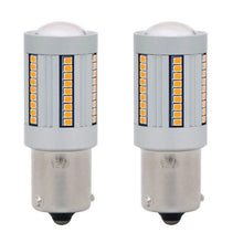 Load image into Gallery viewer, 2pc LED Amber Indicator Signal Light Globe Bulb BAU15S PY21W 12V 21W Canbus