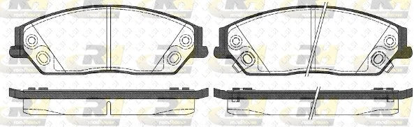 Front and Rear Brake Pads and Disc Rotors for Toyota AURION 3.5 GSV4OR V6 06 -16