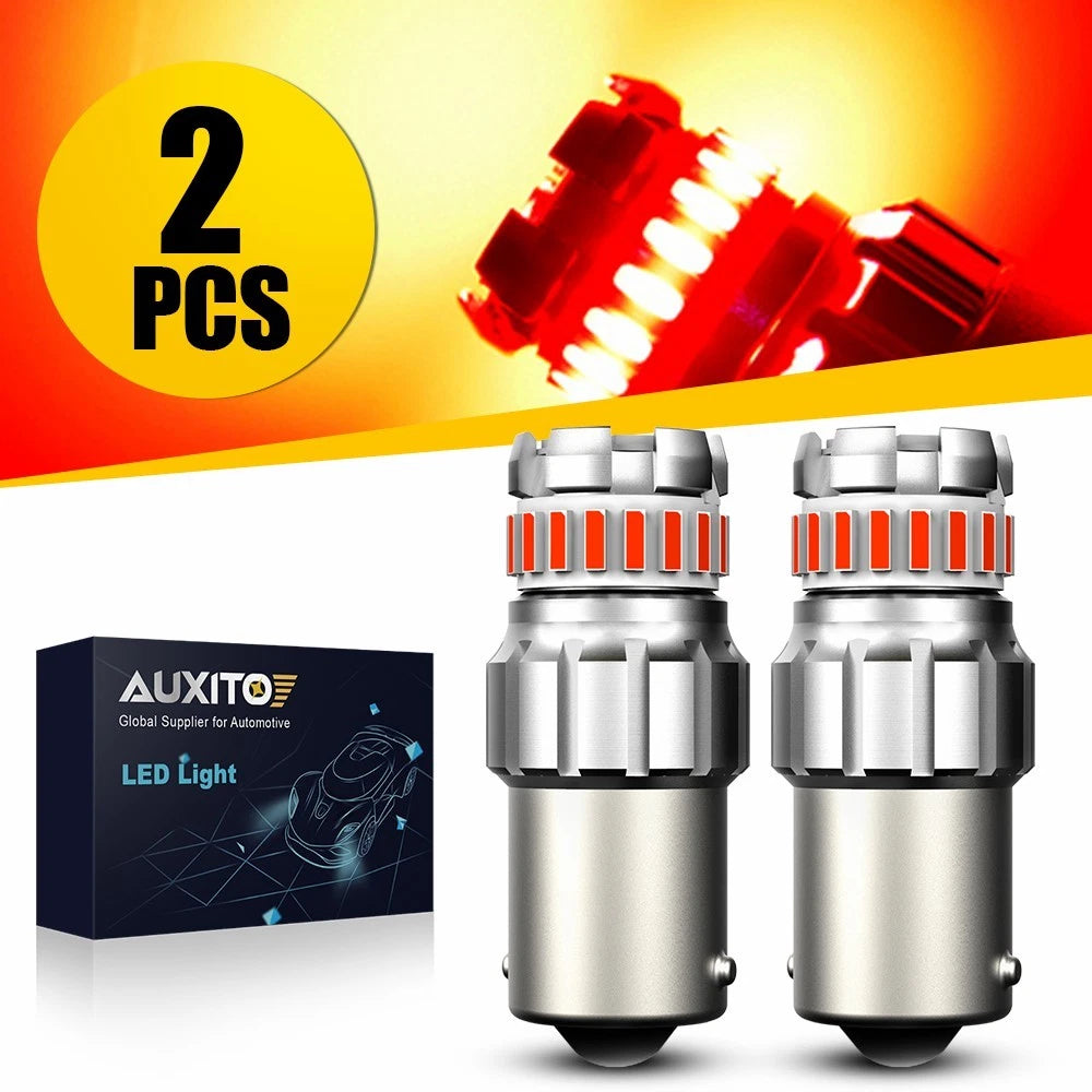 AUXITO 1195 1156 1441 p21w Turn Parking Signal LED Car light Red Reverse Bulb AU