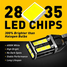 Load image into Gallery viewer, Pair T15 Canbus LED Free Light Backup Turn Tail Reverse Globes Projector Lens AU