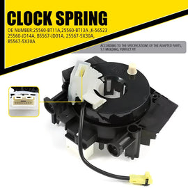 Spiral Cable Clock Spring 25560-BT11A For NISSAN DUALIS +2 2.0 J10 2009-2013 AU