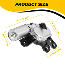 Load image into Gallery viewer, Rear Windscreen Wiper Motor For Audi A3 A4 Q5 8E9955711A 8E9955711B 8E9955711C