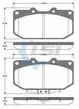 Load image into Gallery viewer, Front Brake Pads and Rotors Set suits Subaru IMPREZA WRX 2.0l Sti 1999 - 02