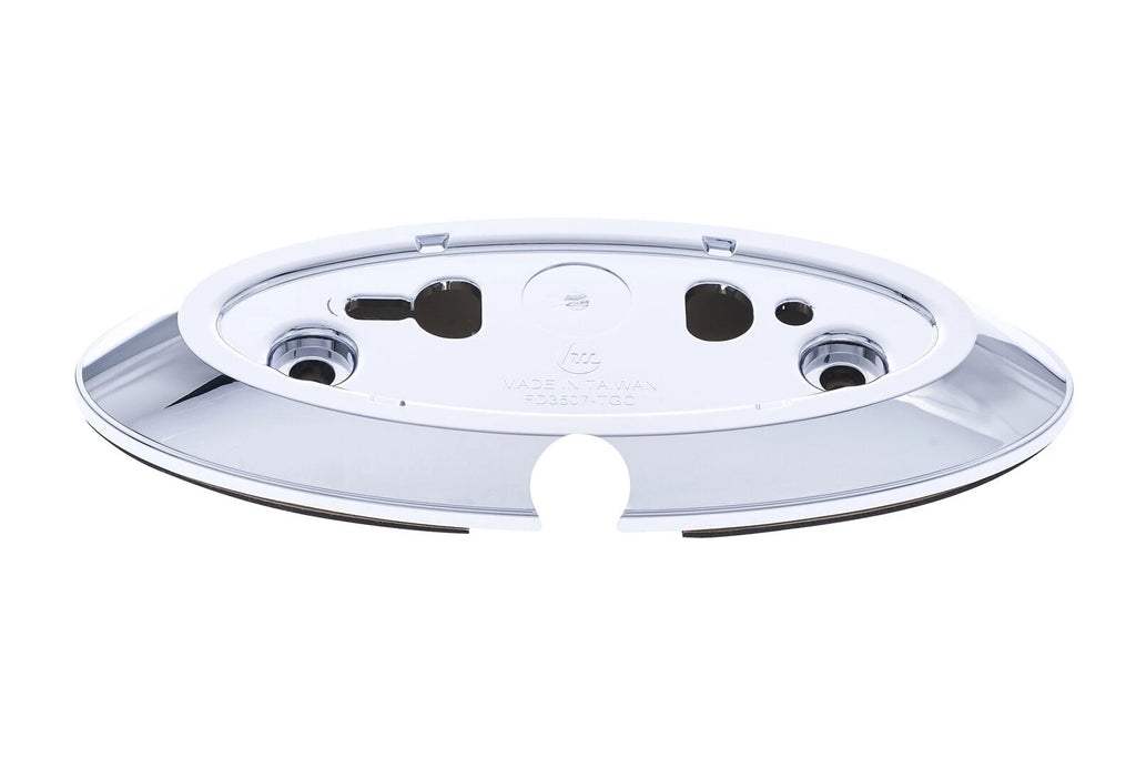 Oval Tailgate Badge No Logo For Ford F150/F250 Super Duty/F350 Super Duty