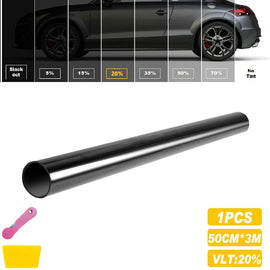 3M Window Roll Uncut Tint Film VLT Car 20% Home Office Bedroom 50cm With Tool