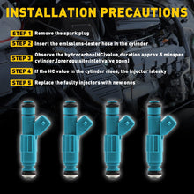 Load image into Gallery viewer, For HOLDEN COMMODORE Estate VT VX VY 3.8i V6 6Pcs ABS Blue Fuel Injectors 75QVE8