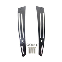 Load image into Gallery viewer, Black CNC Aluminum Windshield Trim for Harley Touring Road Glide 2015-2017 16 ST