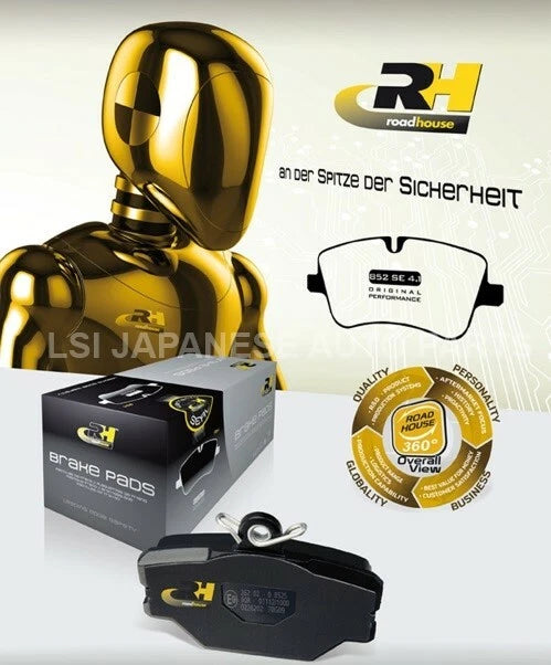 Roadhouse Rear European Brake Pads 1600.00RH | ECE R90 OE Quality