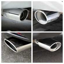 Load image into Gallery viewer, Car Exhaust Pipe Tip Rear Tail Throat Stainless Muffler Steel Round Accessories