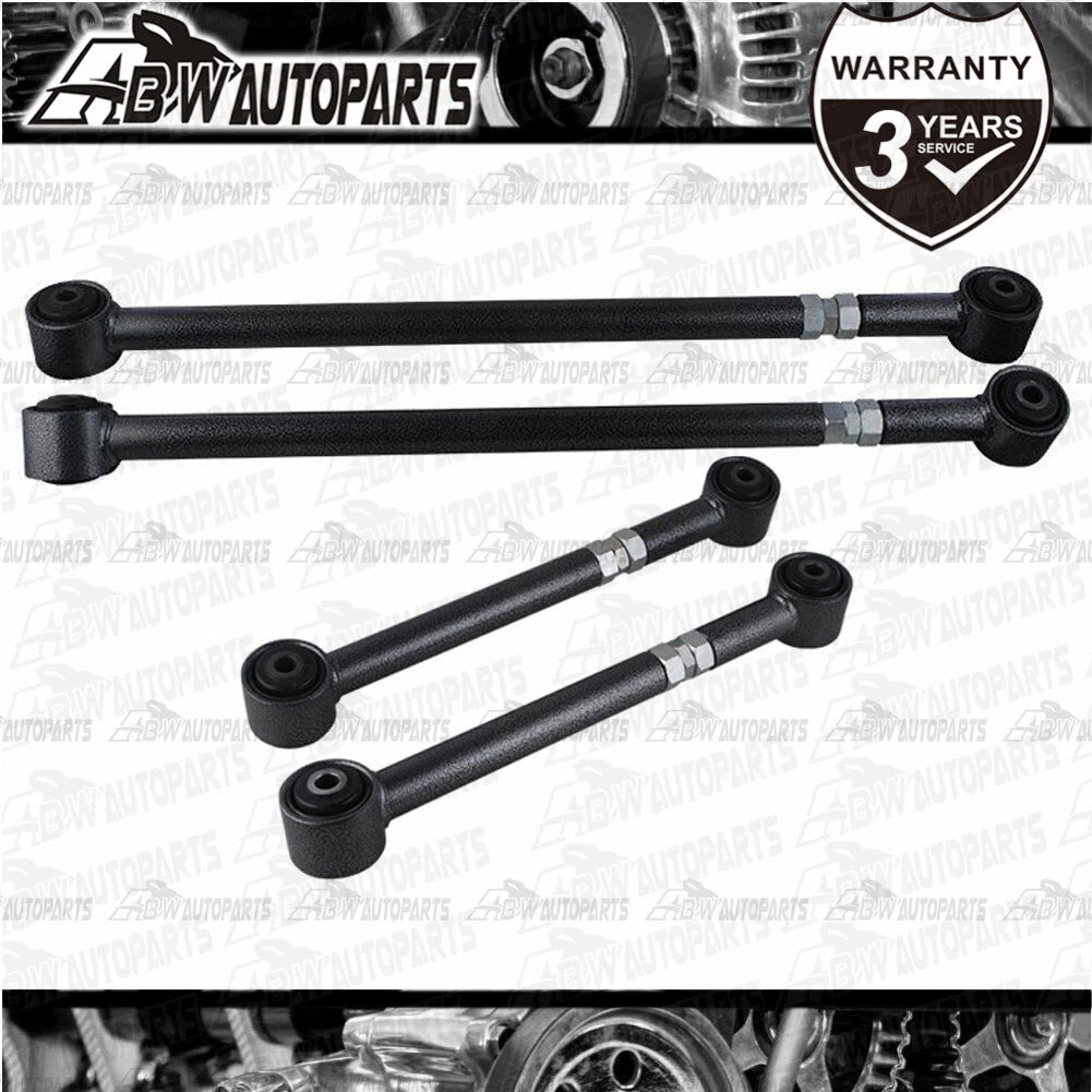 Rear Upper Lower Trailing Control Arms for Nissan GQ GU Patrol 40mm Adjustment