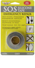 Load image into Gallery viewer, SOS Silicon tape "GREY" 3 meter Roll Heat proof Water proof Air tight clear