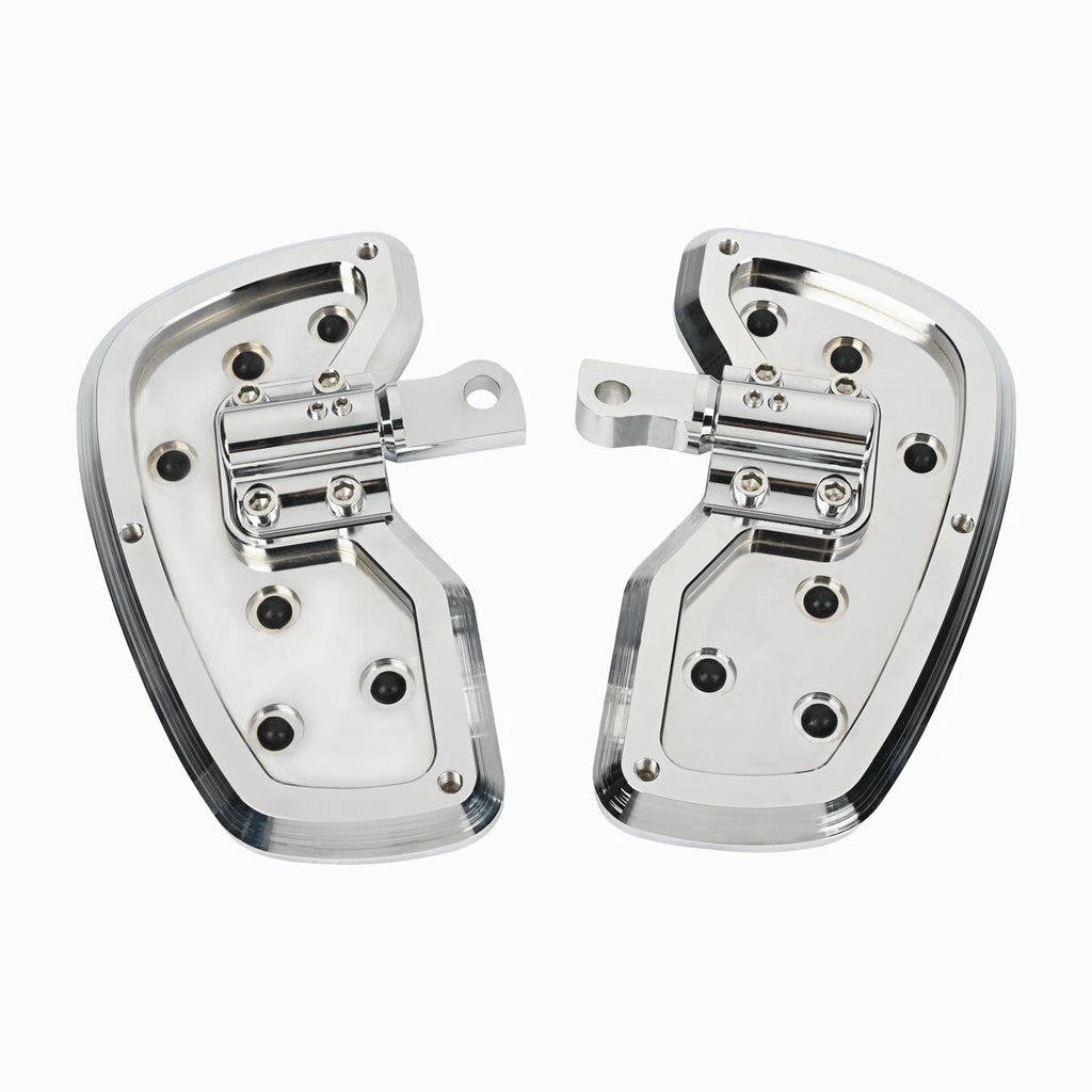 Rear Passenger Floorboards Foot Pegs For Harley for Sportster Touring Softail ST