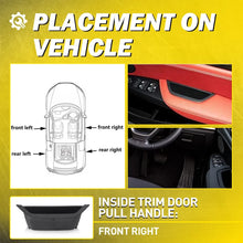 Load image into Gallery viewer, Front Right Door Interior Inner Handle Pull Trim Black for BMW F25 F26 X3 X4