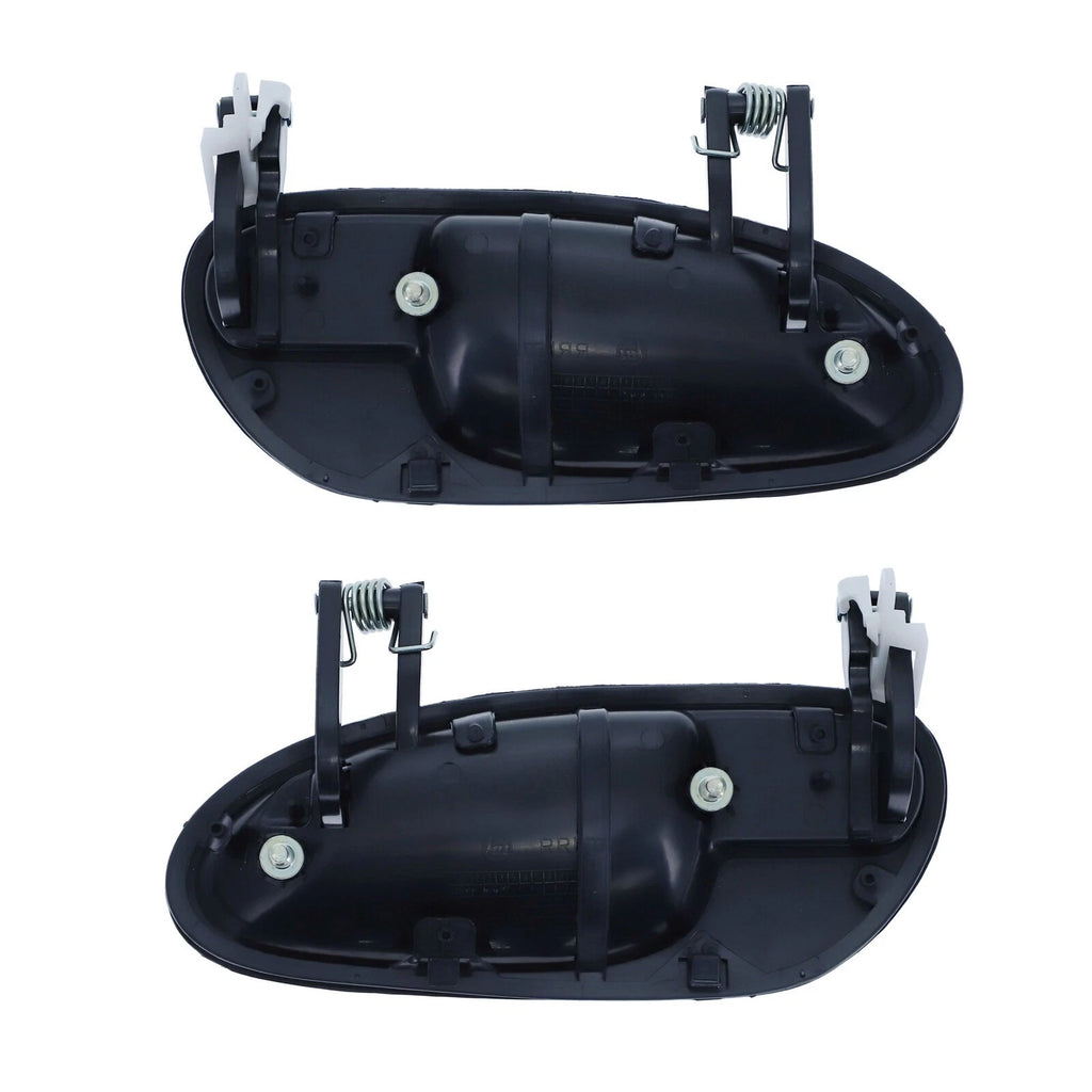 2pc Rear Left & Right Outer Door Handle Black For Holden Commodore VT VX VY VZ