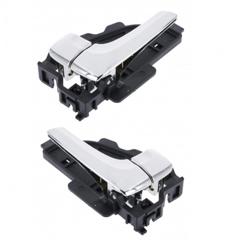 Door Handle Inner for Hyundai iX35 10-15 Set of 4 Chrome FRONT REAR LEFT+RIGHT