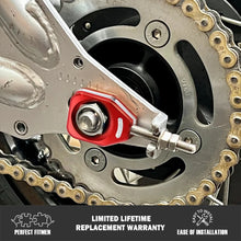 Load image into Gallery viewer, Motorcycle Rear Chain Adjuster Tensioner Red For HONADA All CRF110 2013-2023 ST