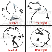 Load image into Gallery viewer, 4PCS ABS Sensor Suitable For Toyota Land Cruiser 100 Lexus LX470 1998-2007