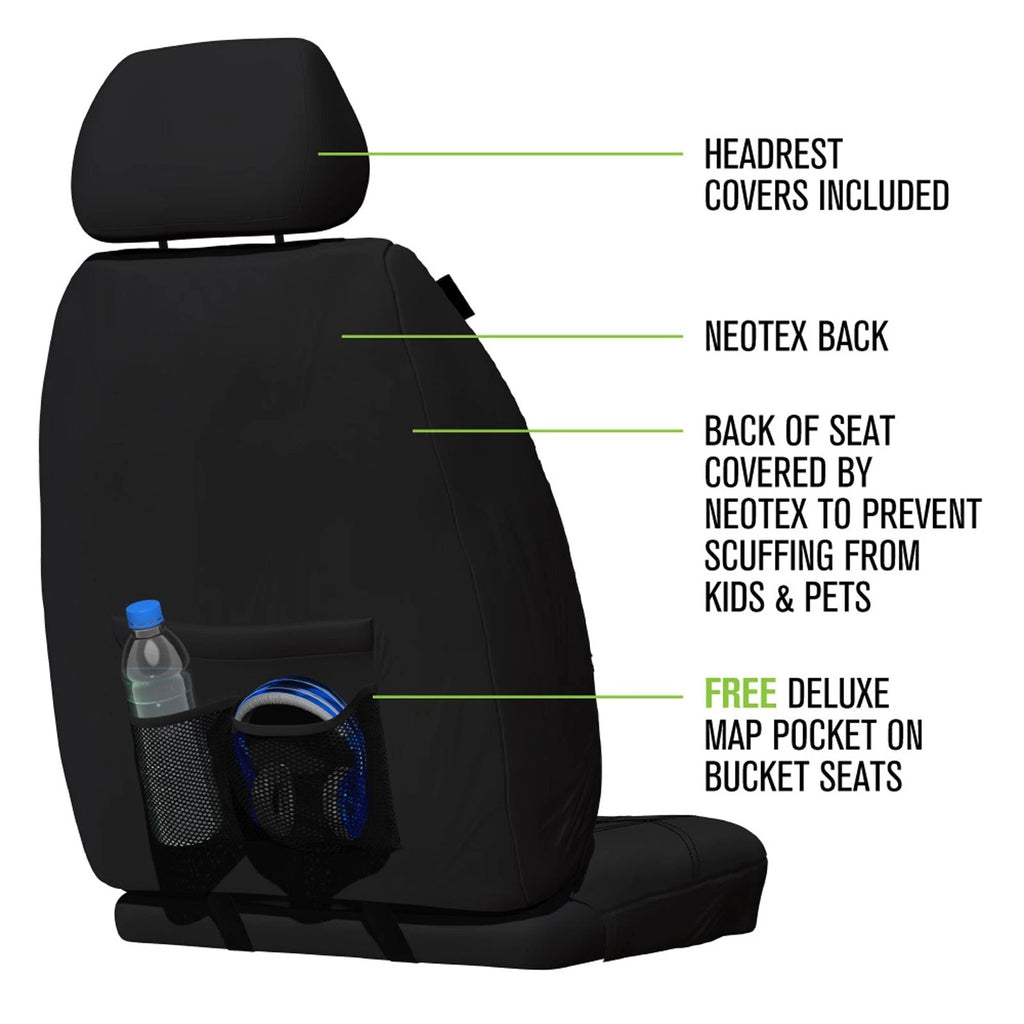 Sperling Weekender Jacquard Front Black Seat Covers Suits CX-5 2017-On RM1075WEB