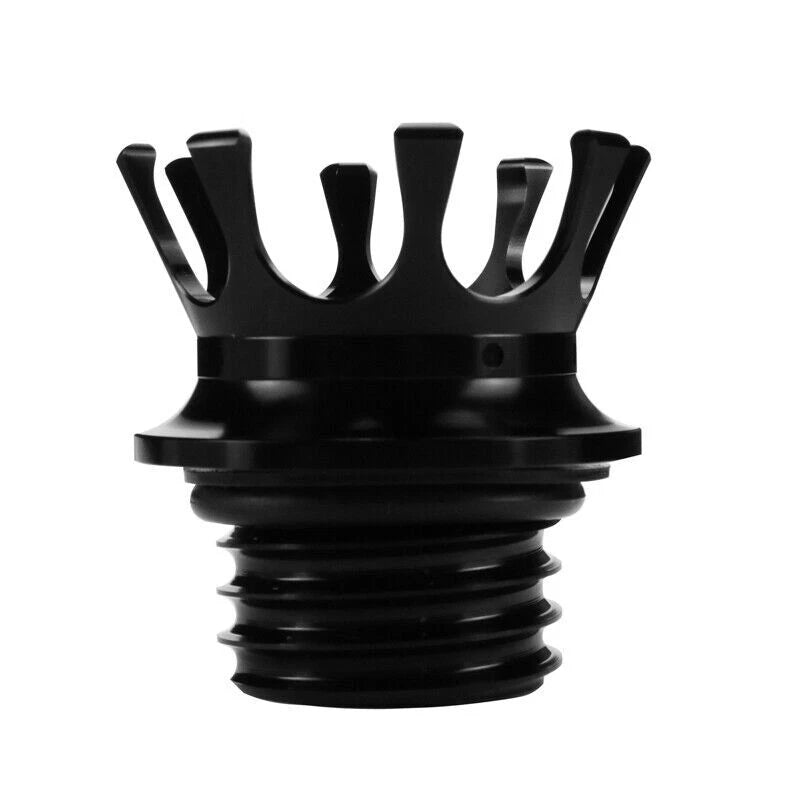 Black CNC Motorcycle Fuel Tank Gas Cap for Harley Sportster Dyna Touring Softail