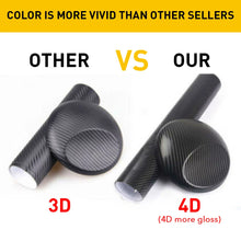 Load image into Gallery viewer, Car Rear Boot Bumper Protector Plate Trim Strip Cover Guard Carbon Fibre