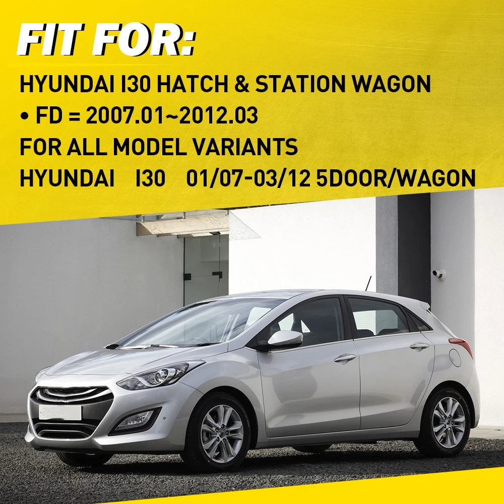 1/2x Chrome Front Right Left Inner Interior Door Handle for Hyundai i30 FD NEWA