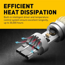 Load image into Gallery viewer, 2x AUXITO T20 7440 7443 6 SMD LED UP BACK REVERSE Plug&amp;Play IP67 Amber Yellow