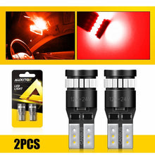 Load image into Gallery viewer, 2x T10 194 168 24SMD 3014 LED Car Tail Wedge Side Parking RED Light Globe AU AU