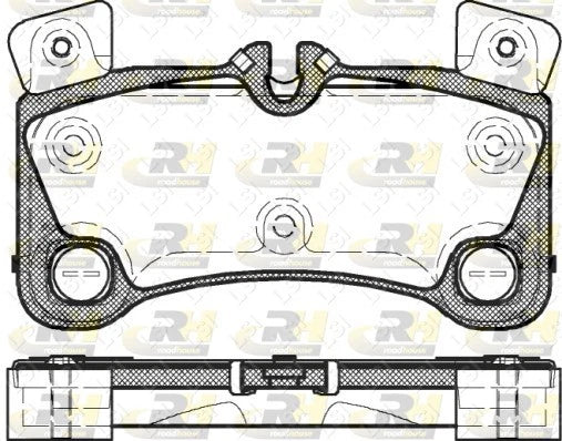 Front and Rear Brake Pad + Sensor and Disc Rotor set for Audi Q7 4L 06-15 358mm