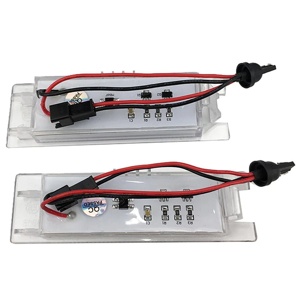 2x LED License Number Plate Light for Opel Zafira B Astra H Insignia Corsa D ST